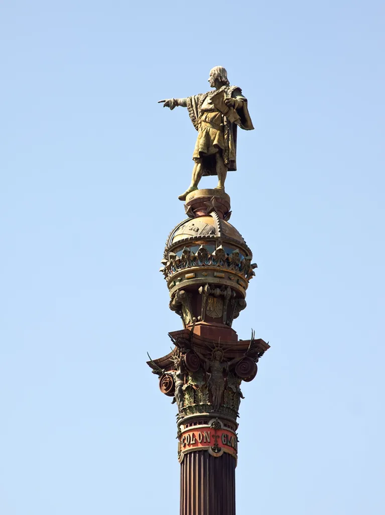 Columbus Monument in Barcelona